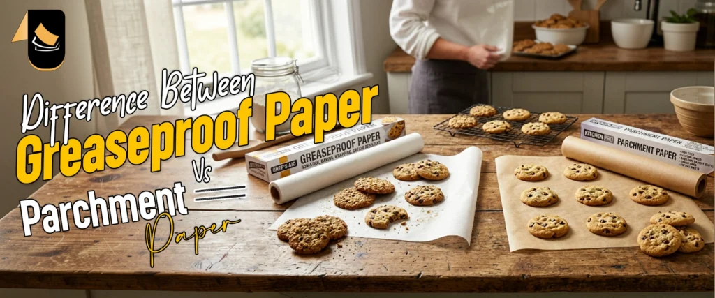 Difference Between Greaseproof Paper vs Parchment Paper