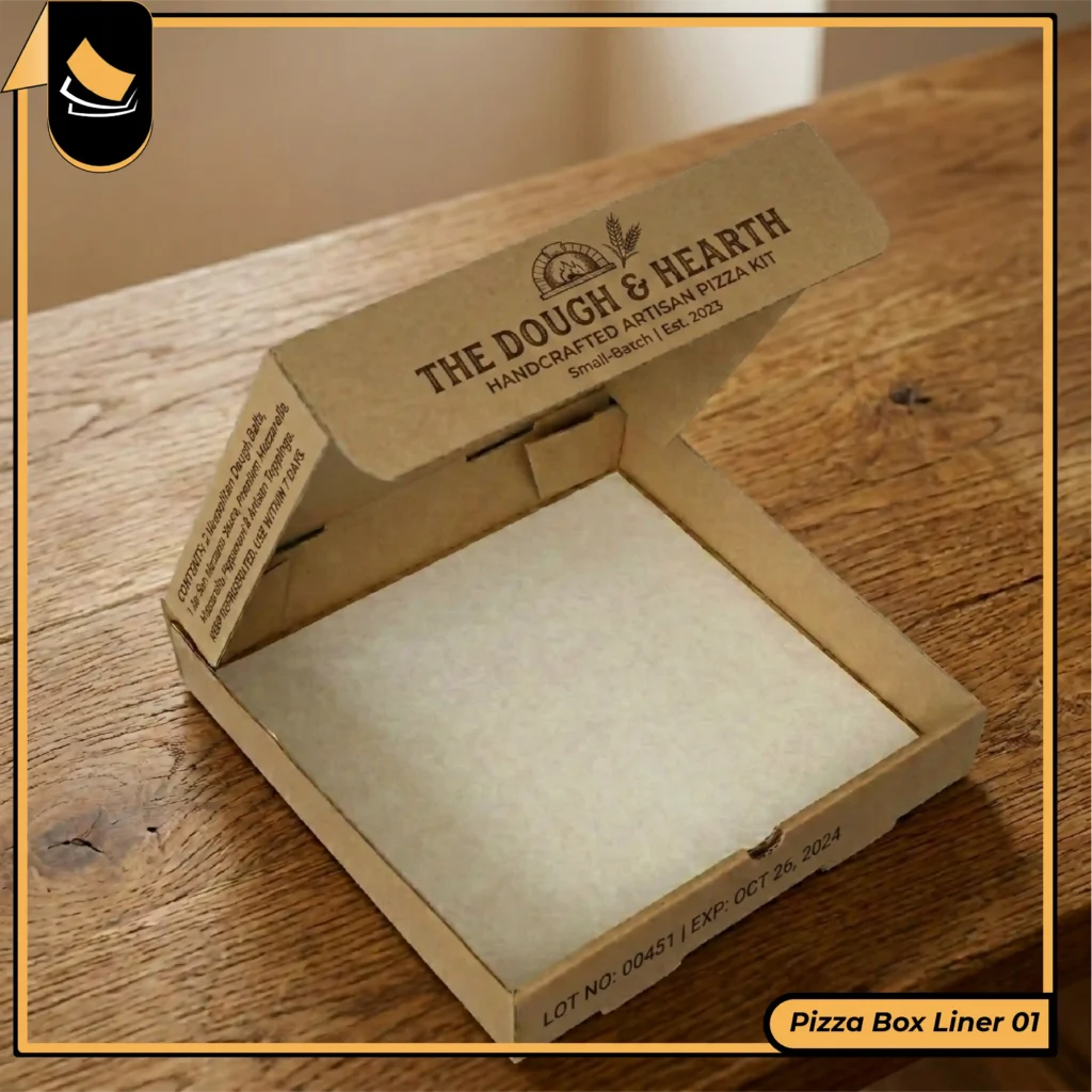Custom Pizza Box Liner