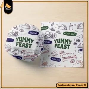 Custom Burger Paper Wholesale