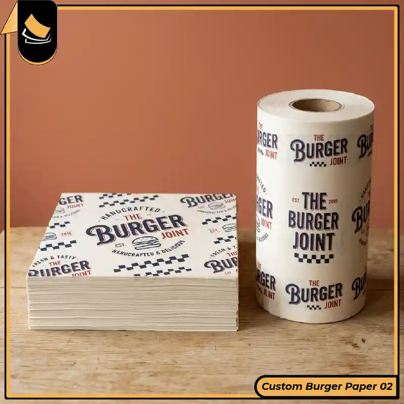 Custom Burger Paper
