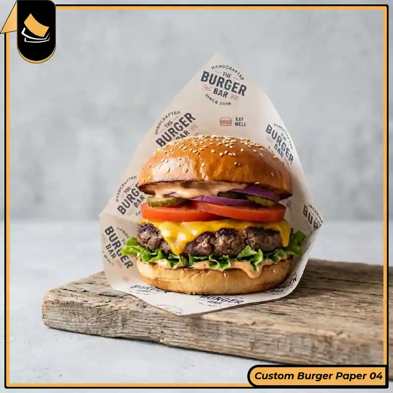 Custom Burger Paper