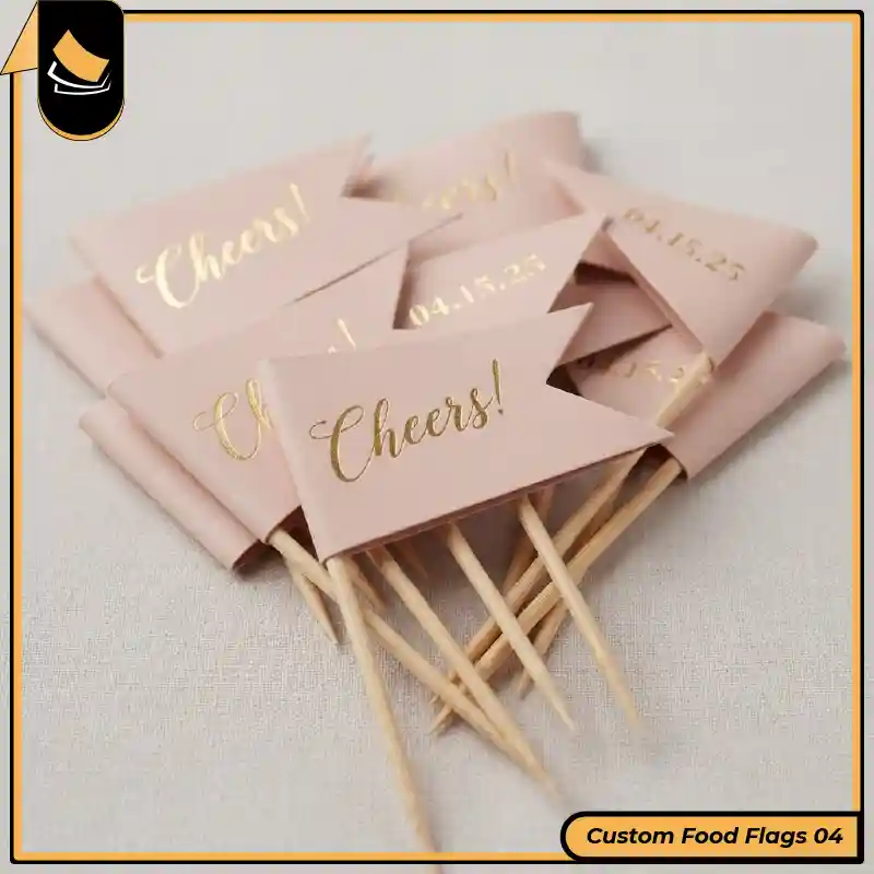 Custom Food Flags