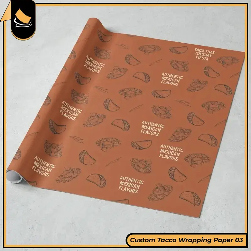 Custom Taco Wrapping Paper