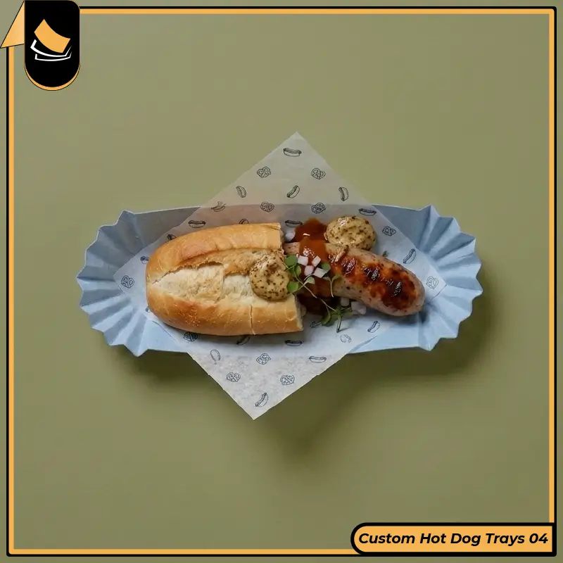 Custom Hot Dog Trays