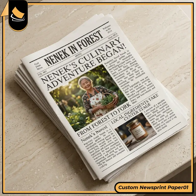 Custom Newsprint Paper