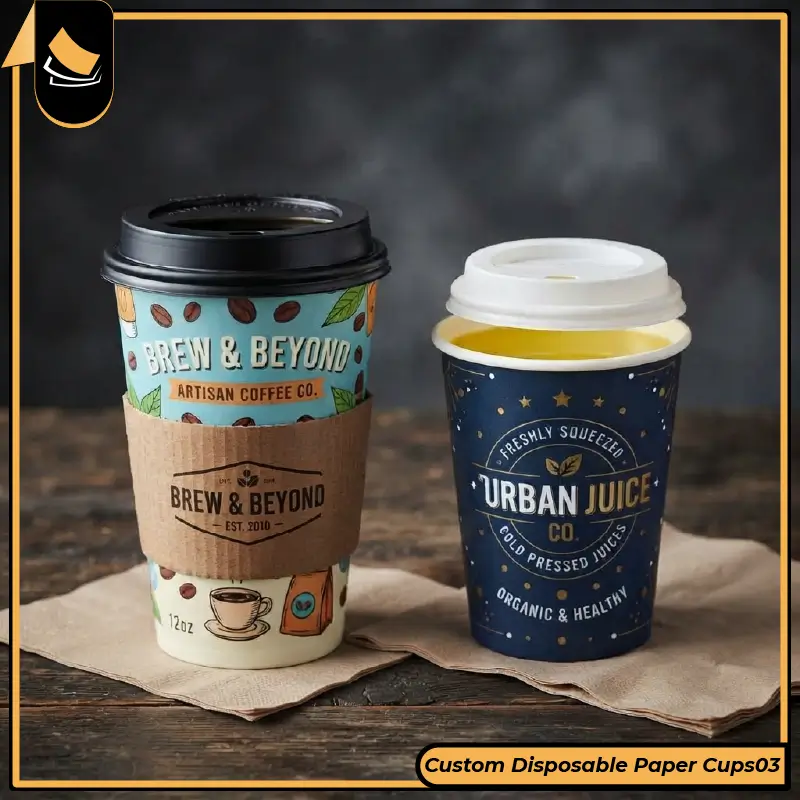 Custom Disposable Paper Cups