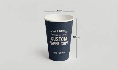 Custom Single Wall Paper Cups