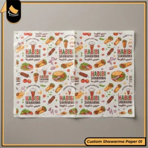Custom Shawarma Paper