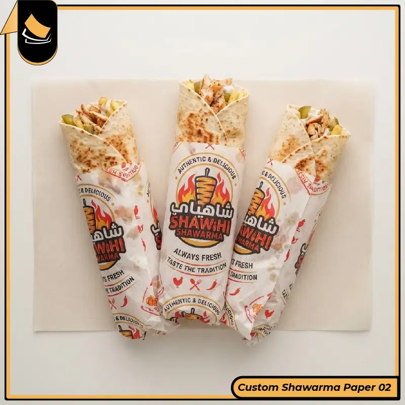 Custom Shawarma Paper