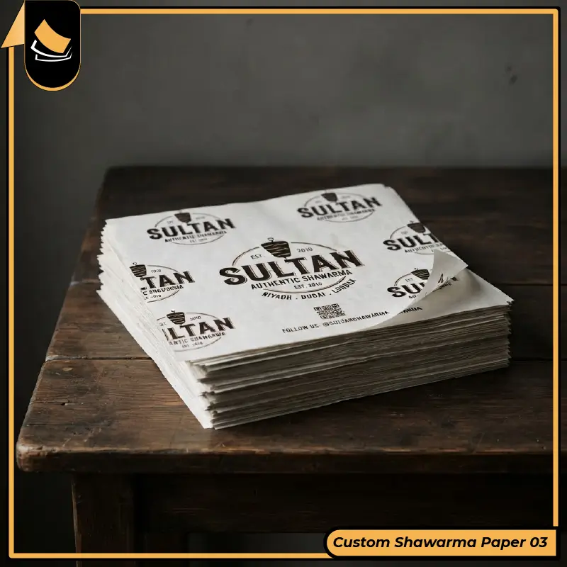 Custom Shawarma Paper