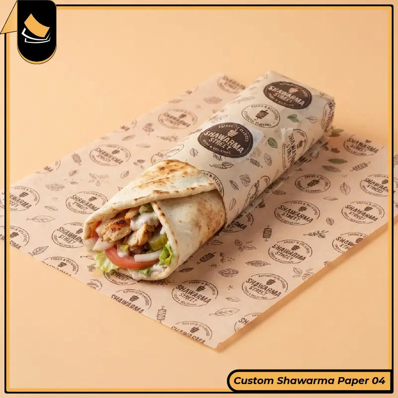 Custom Shawarma Paper